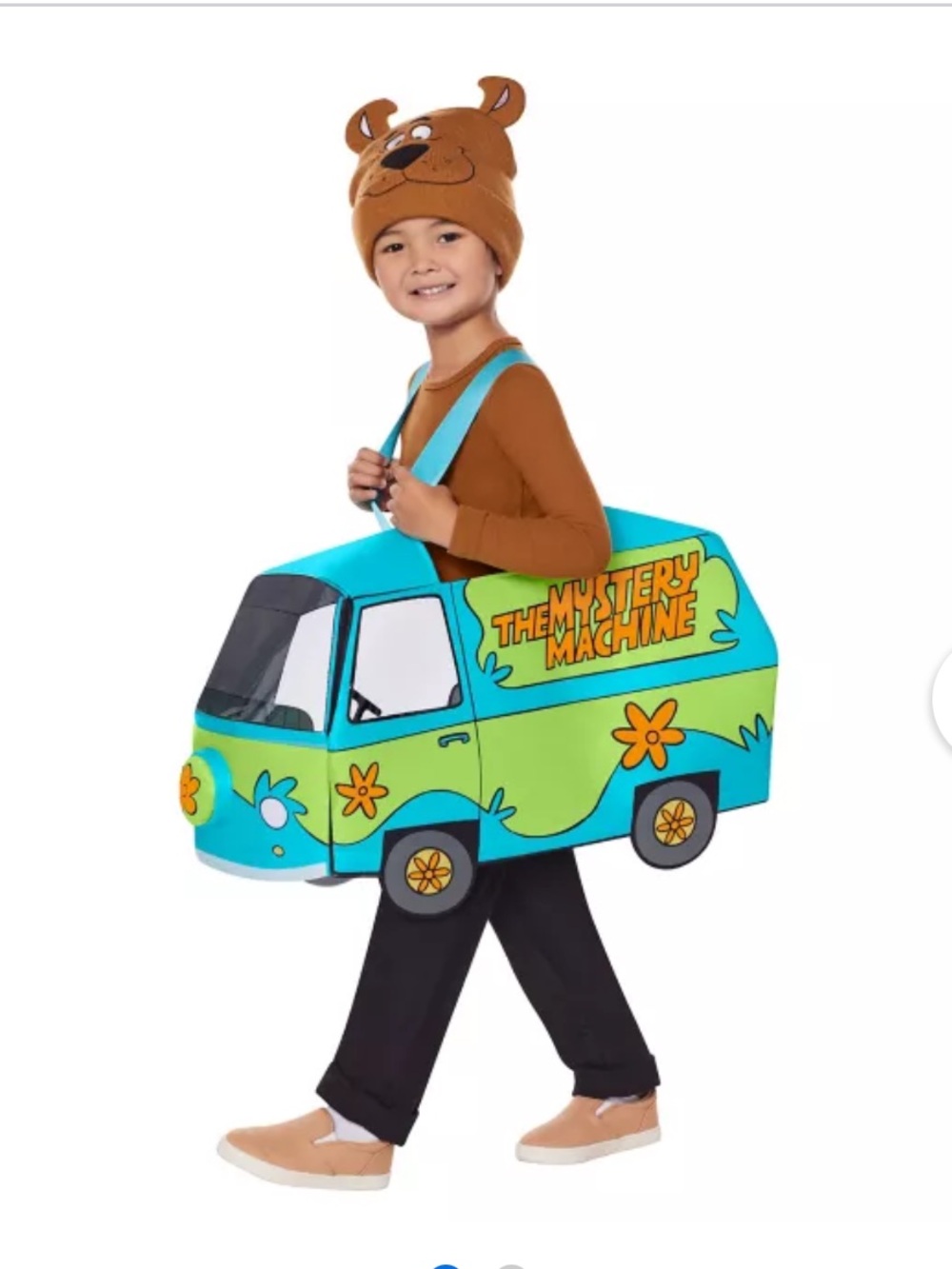 Scooby-Doo Mystery Machine Ride-Along Kids Costume - Blue/Green
